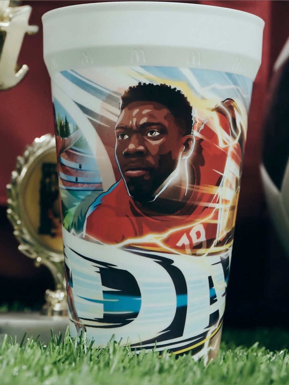 Mcdonald's 2026 Fifa World Cup Collectible Cups Alphonso Davies